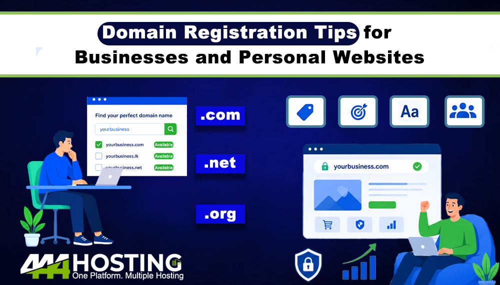 Domain Registration Tips for Businesses and Personal Websites