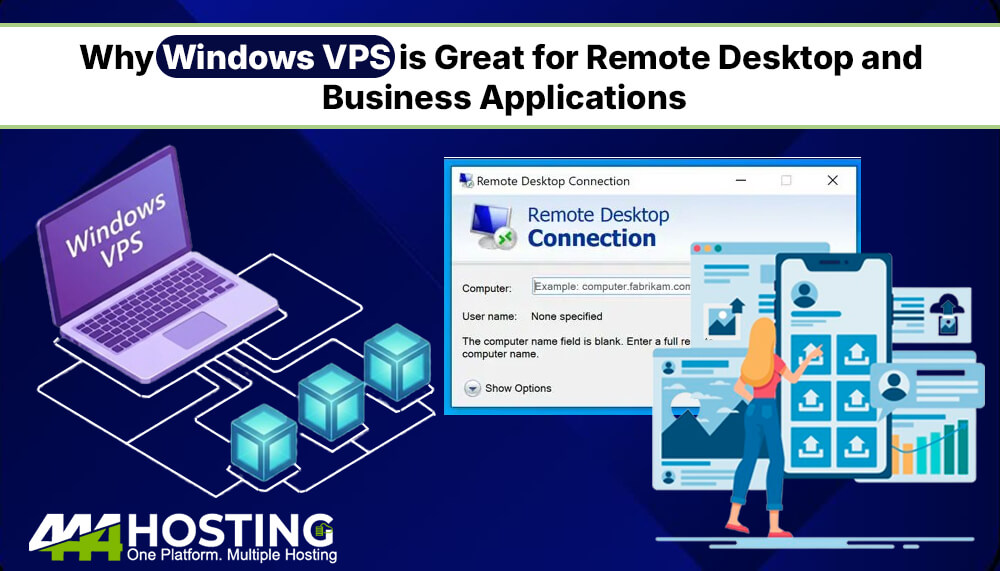 Why Windows VPS is Great for Remote Desktop and Business Applications