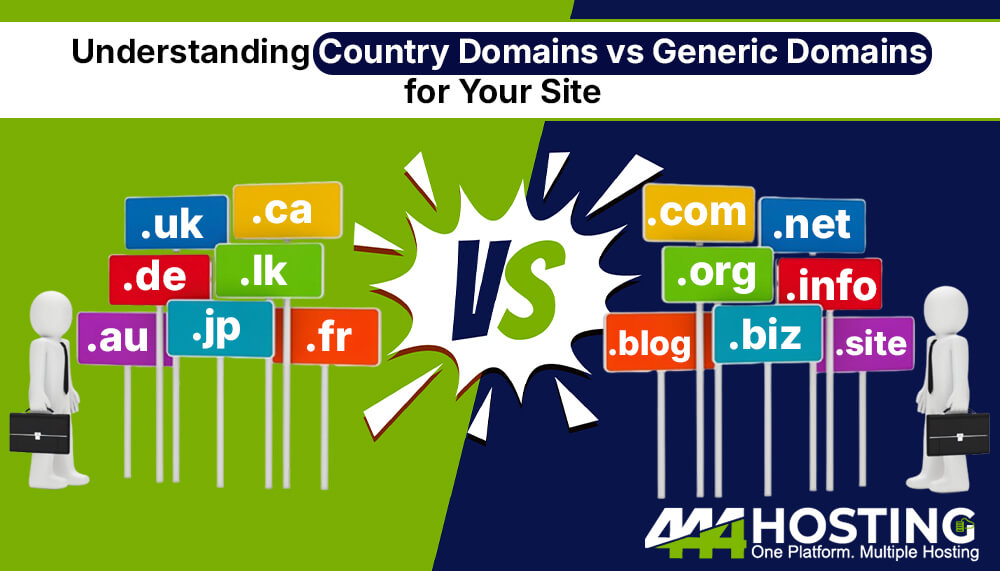 Understanding Country Domains vs Generic Domains for Your Site